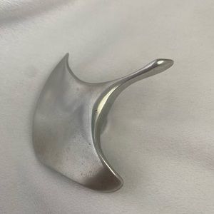 Hoselton signed aluminum goose sculpture #271